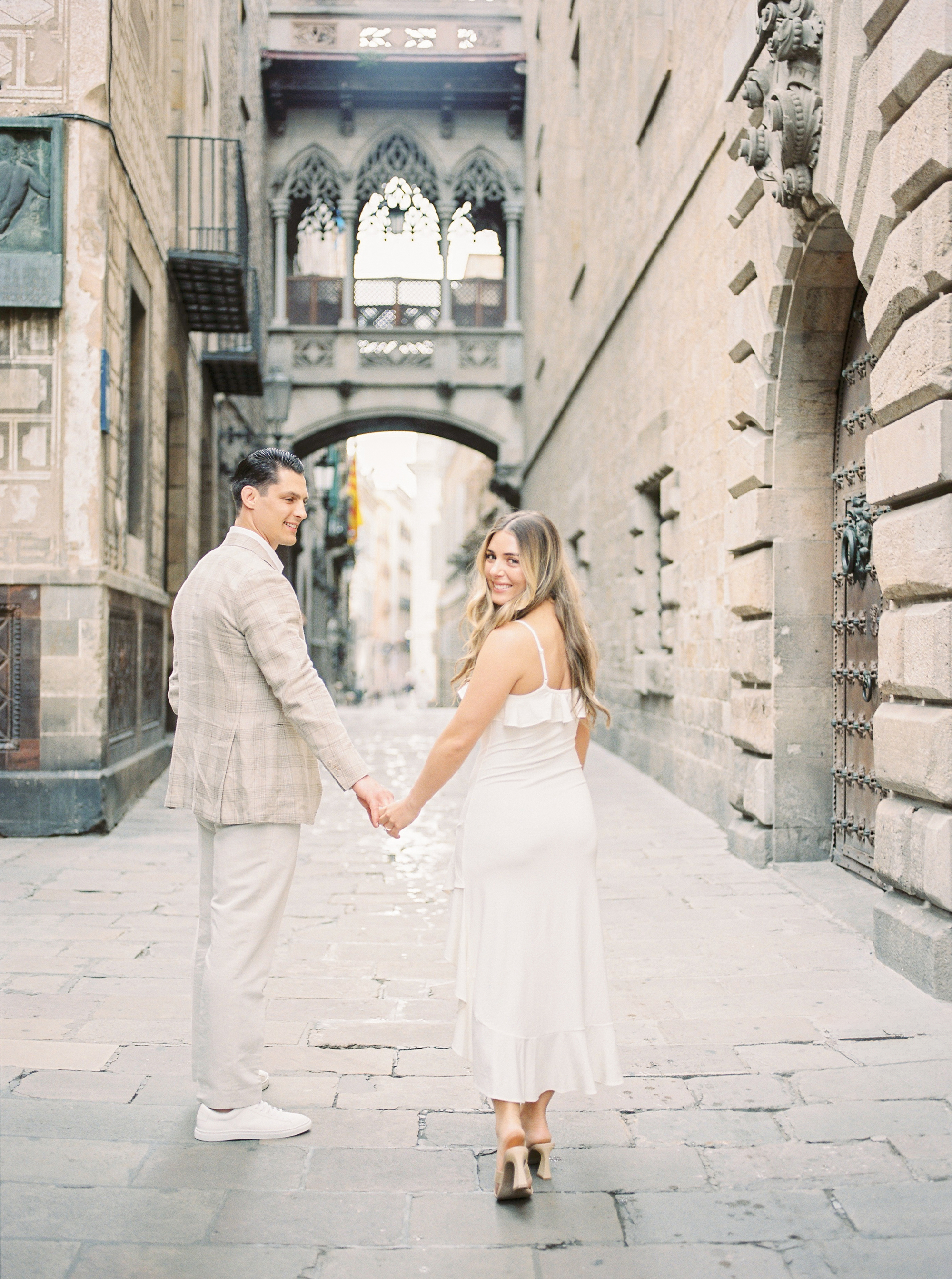 Engagement session New York couple, film photography Olya Kobruseva