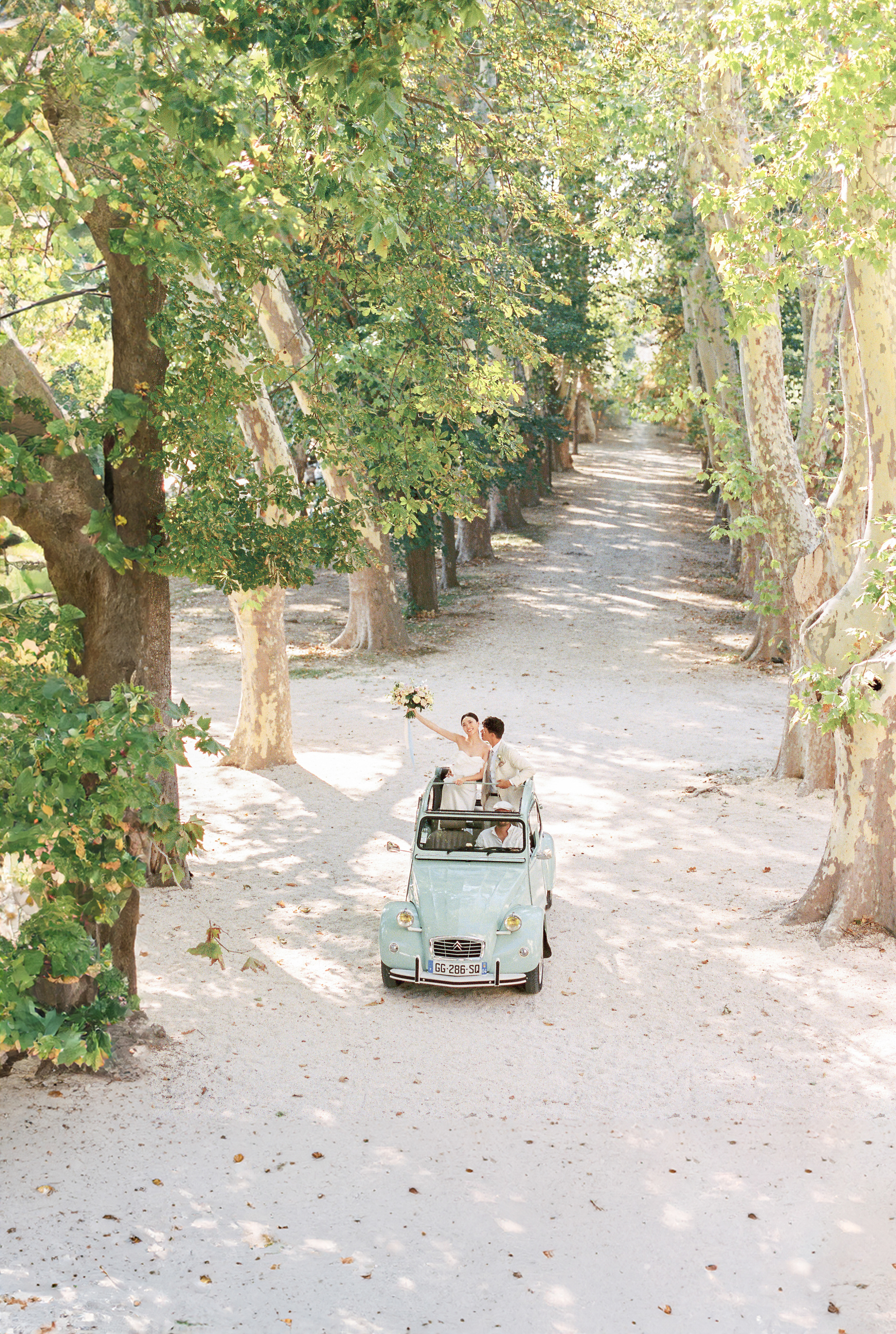 Destination wedding at French château