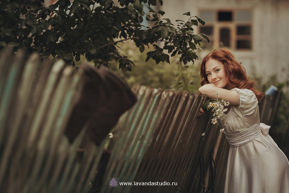 Лето. Солнечная Настя