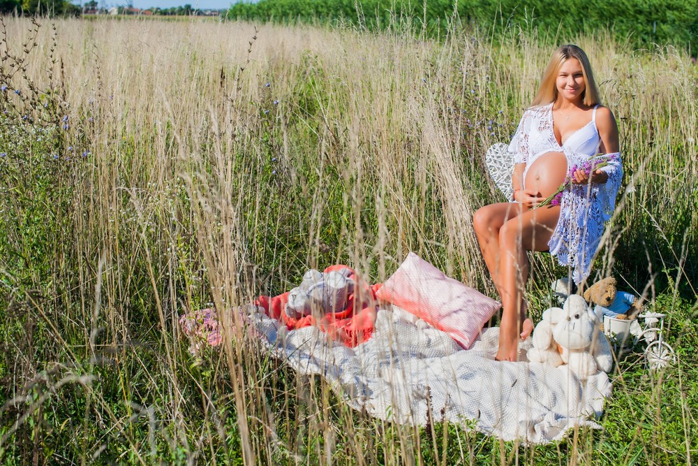 В ожидании малыша, лето