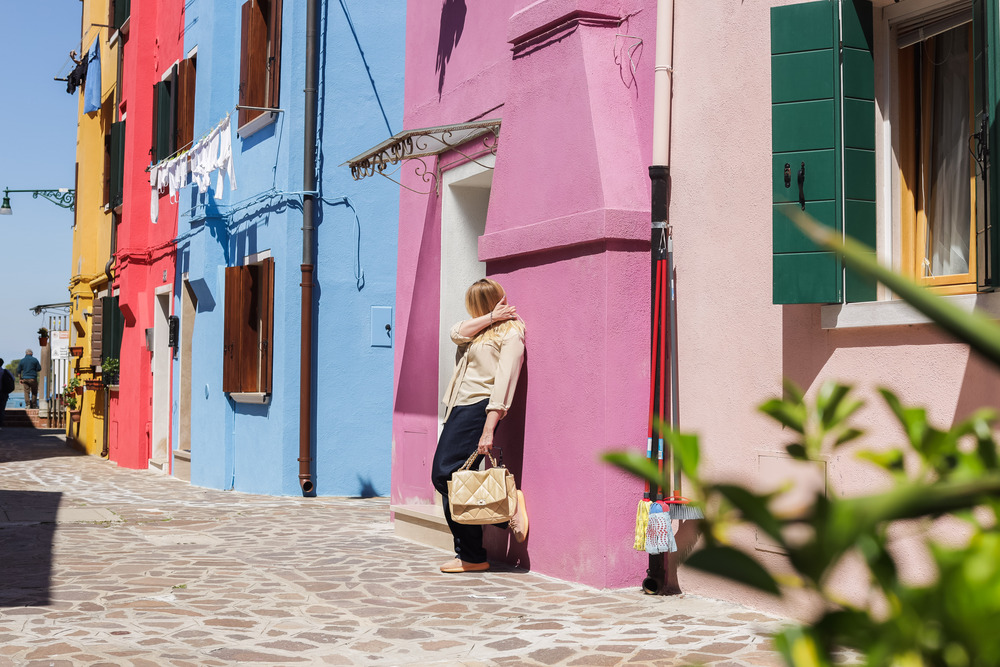 Фотопрогулка. Oxana. Portrait. VENICE. BURANO