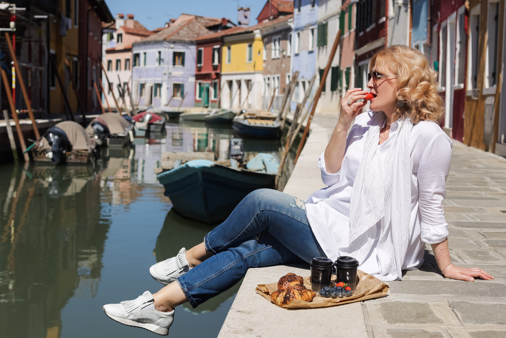 SVETLANA. Portrait. Venice - Burano