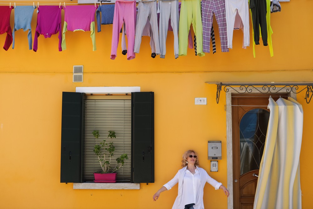 SVETLANA. Portrait. Venice - Burano