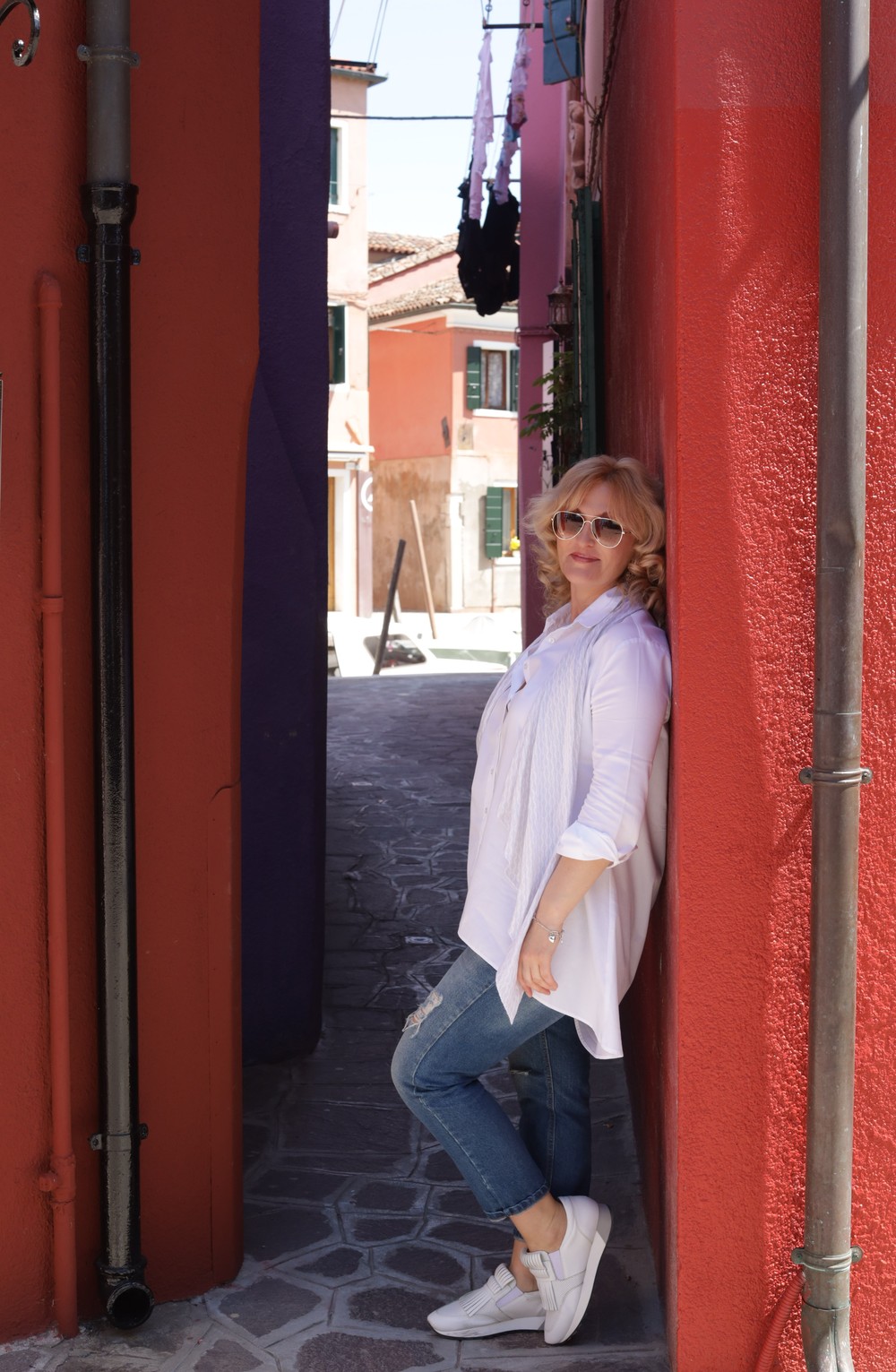 SVETLANA. Portrait. Venice - Burano