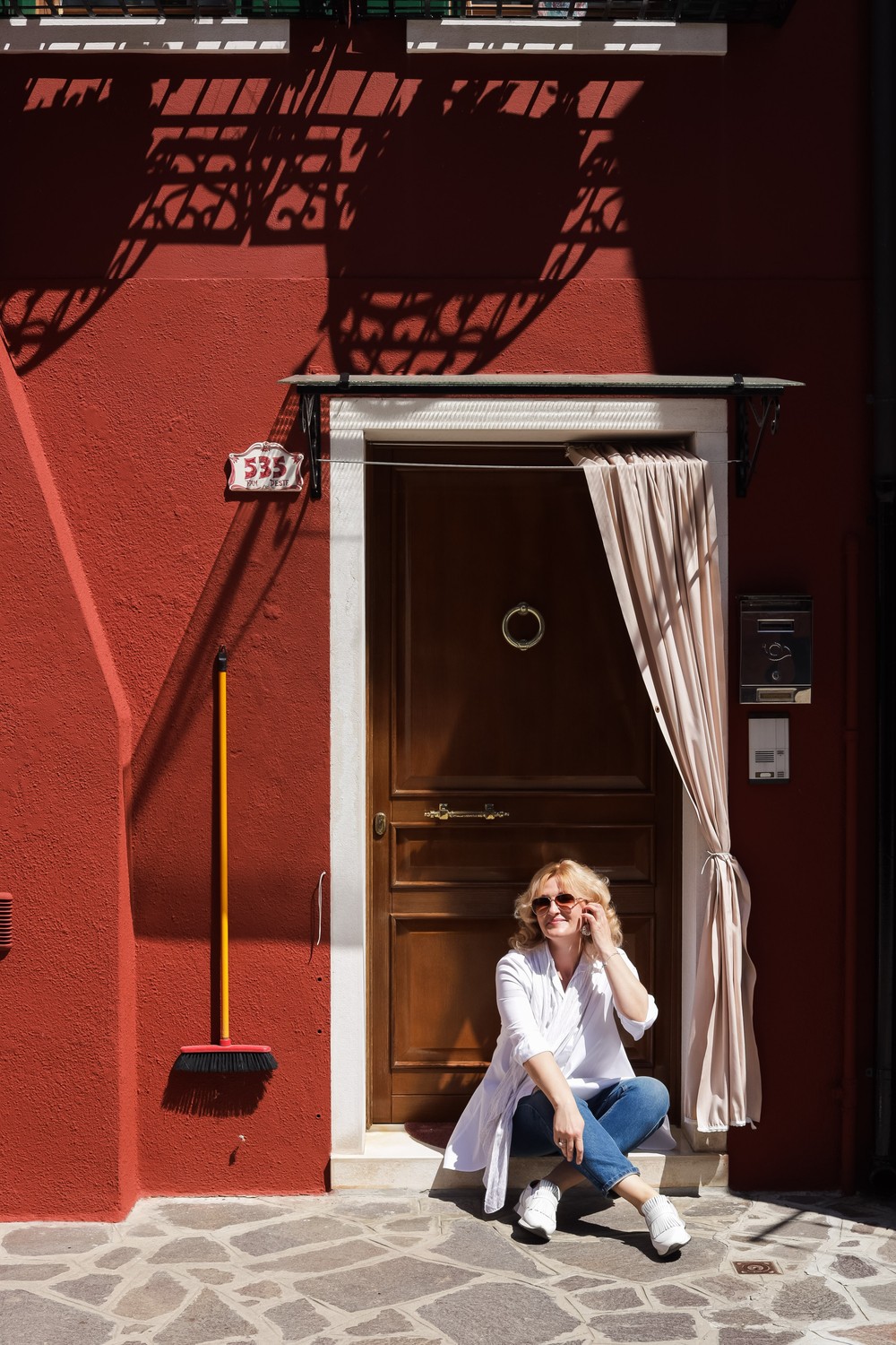 SVETLANA. Portrait. Venice - Burano