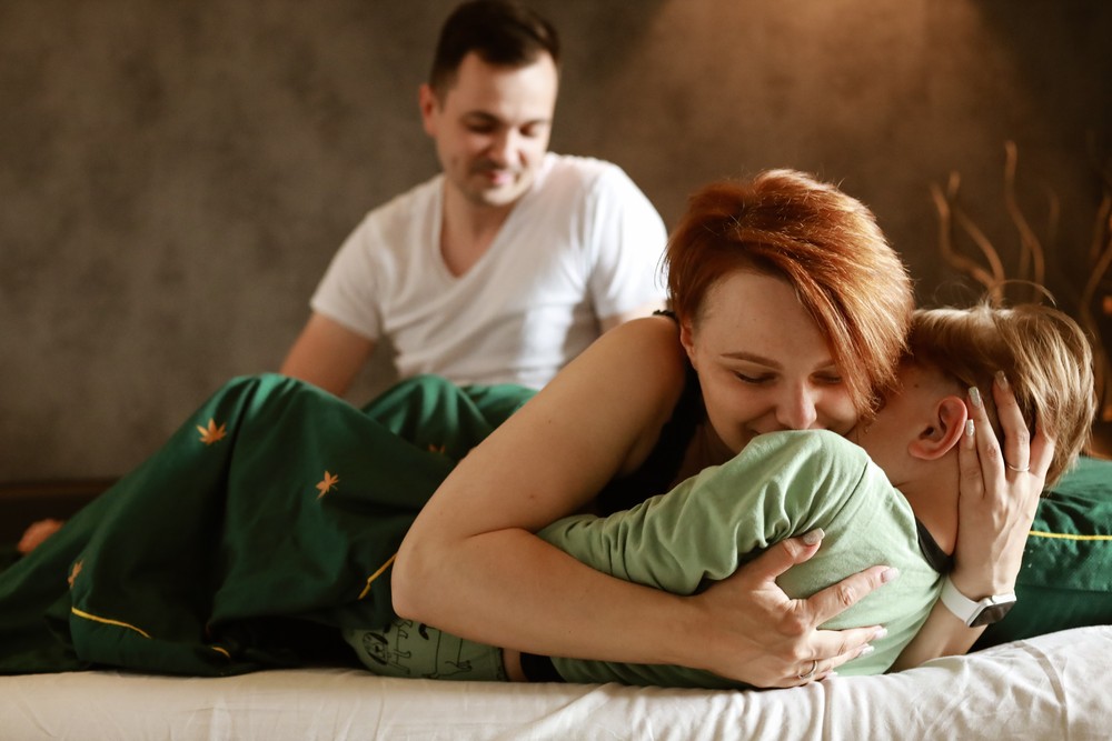 Famiglia. Pregnancy. Домашняя фотосессия. Беременность