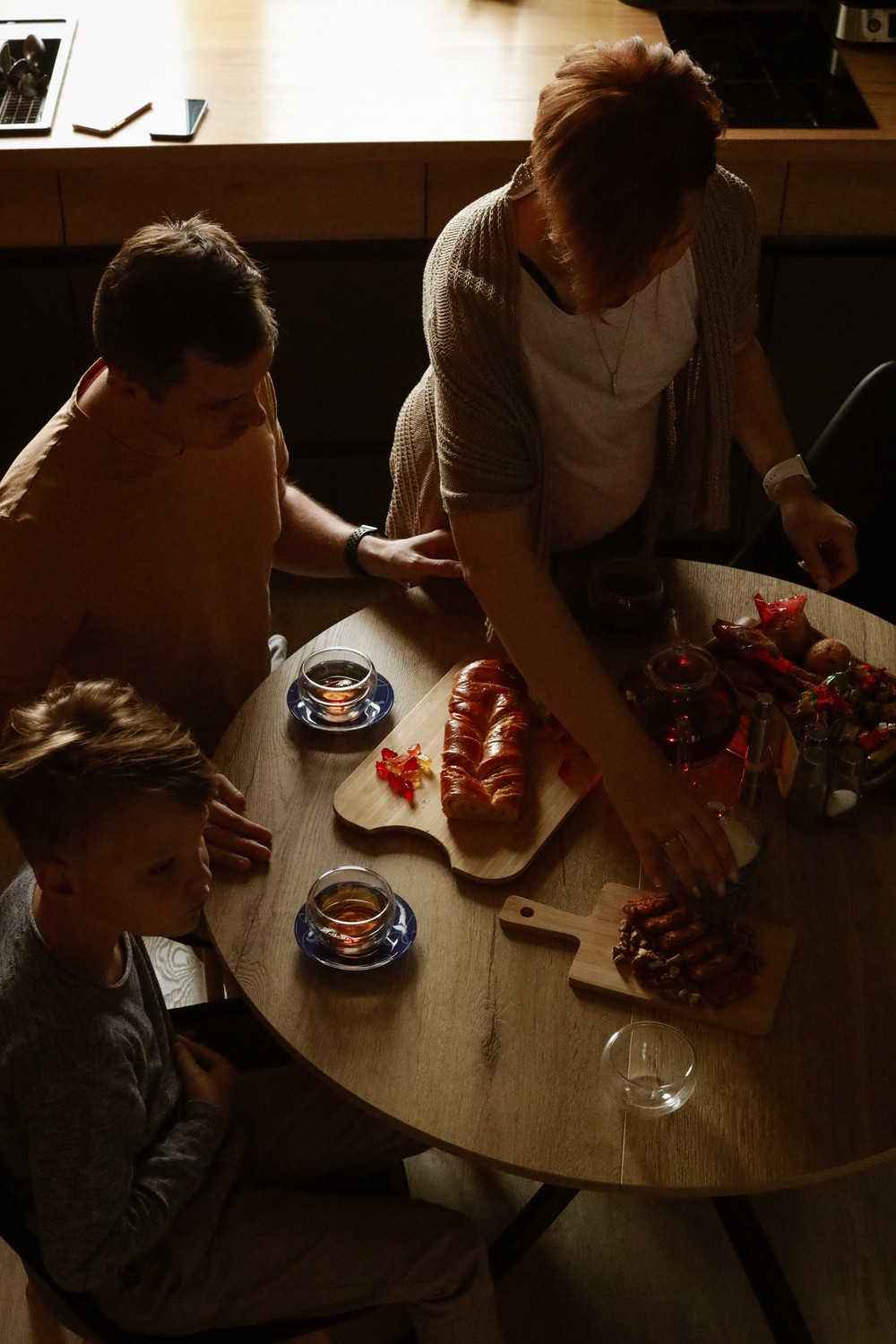 Famiglia. Pregnancy. Домашняя фотосессия. Беременность