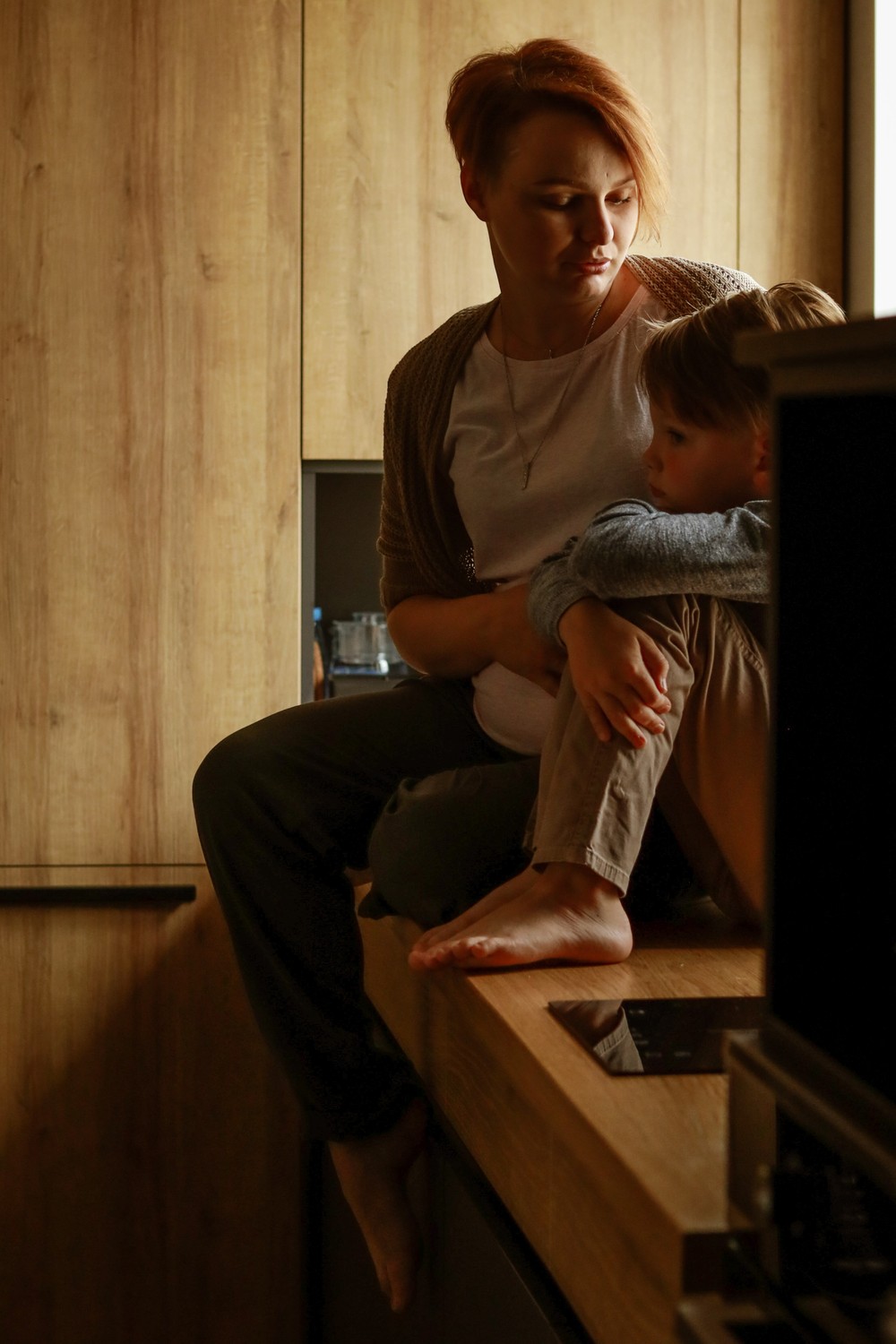 Famiglia. Pregnancy. Домашняя фотосессия. Беременность