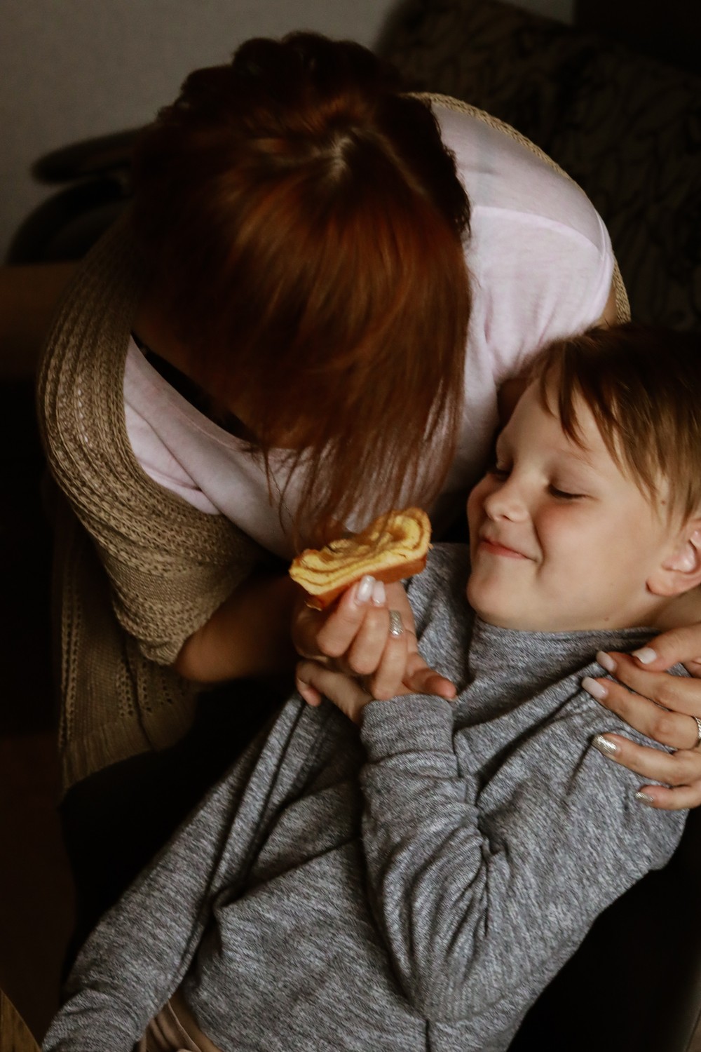 Famiglia. Pregnancy. Домашняя фотосессия. Беременность