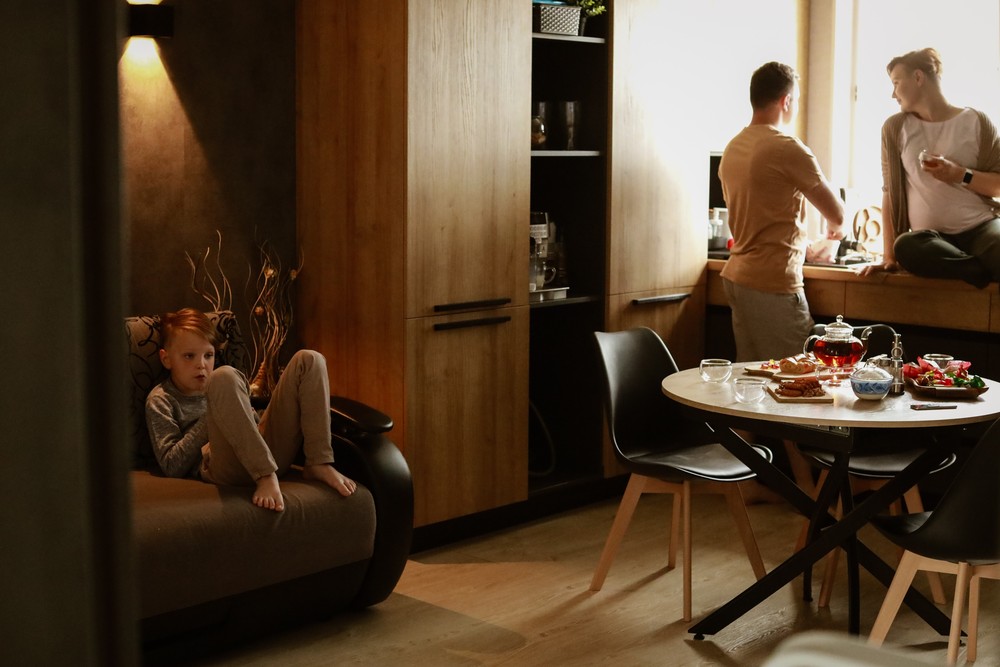 Famiglia. Pregnancy. Домашняя фотосессия. Беременность