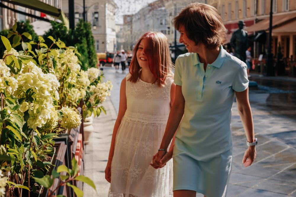 Family photo. Прогулка мамы и дочки. Полная съемка-все фото