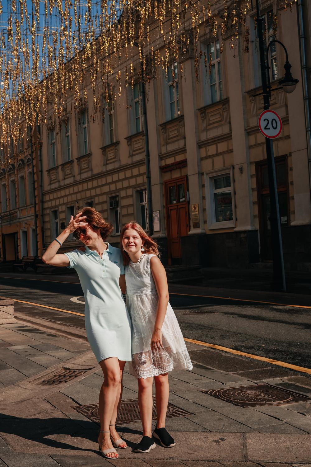 Family photo. Прогулка мамы и дочки. Полная съемка-все фото