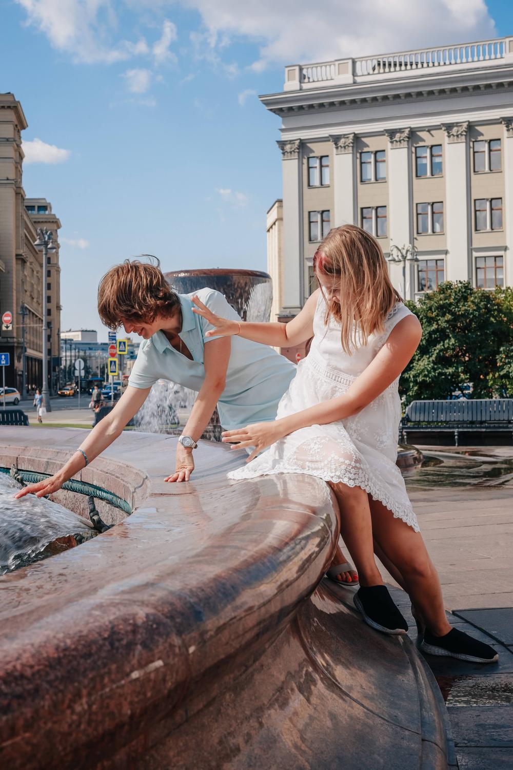 Family photo. Прогулка мамы и дочки. Полная съемка-все фото