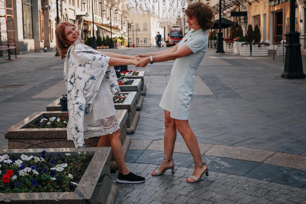 Family photo. Прогулка мамы и дочки. Полная съемка-все фото