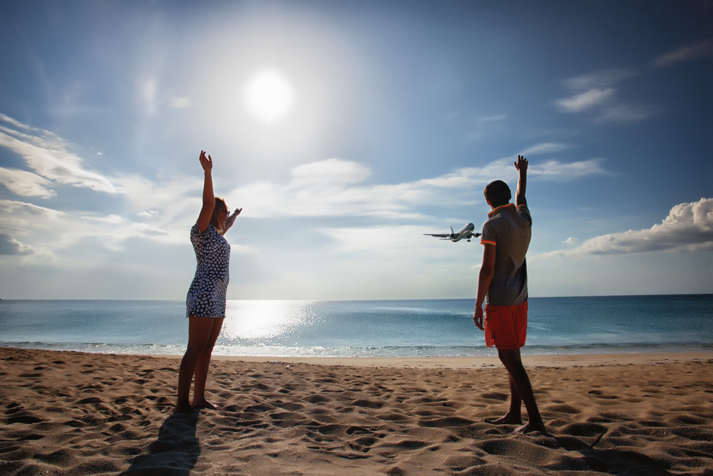  влюбленные у моря