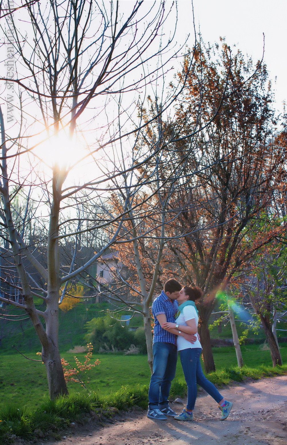  влюбленные у моря