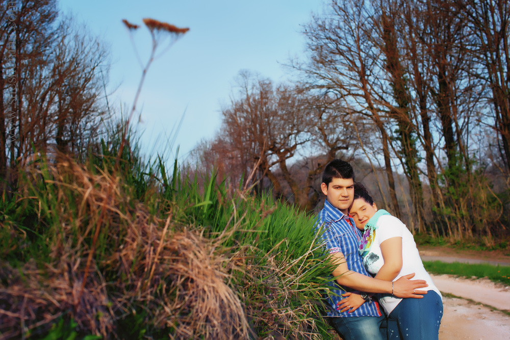  влюбленные у моря