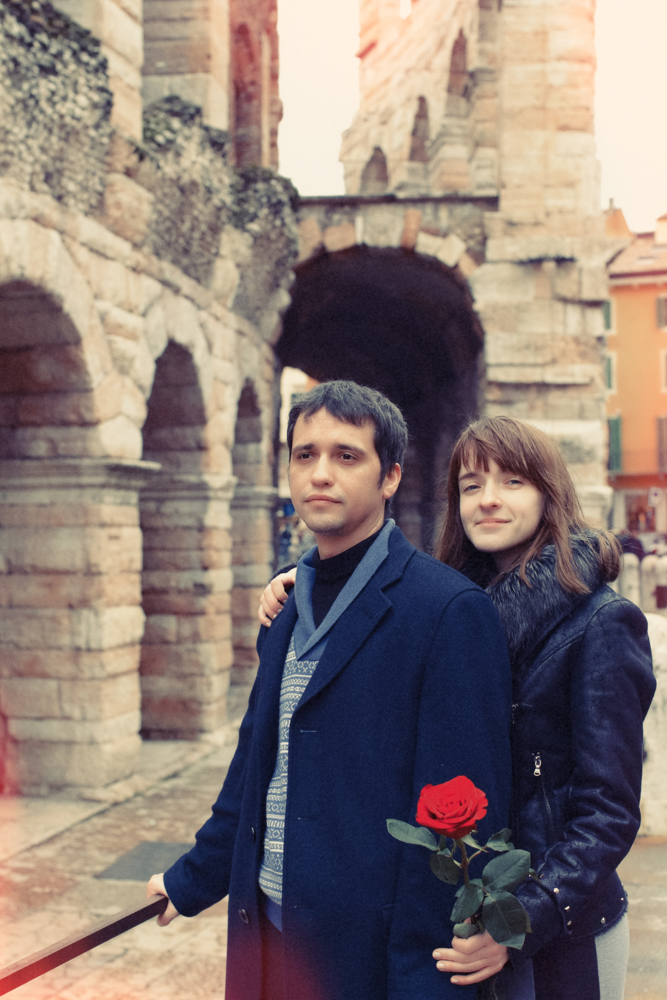  влюбленные у моря