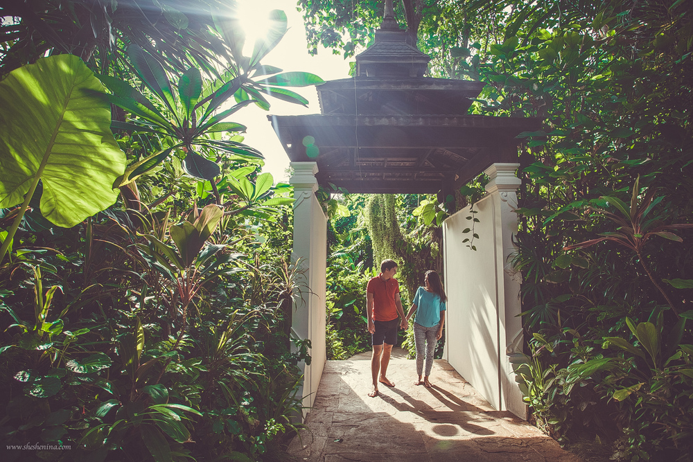  влюбленные у моря