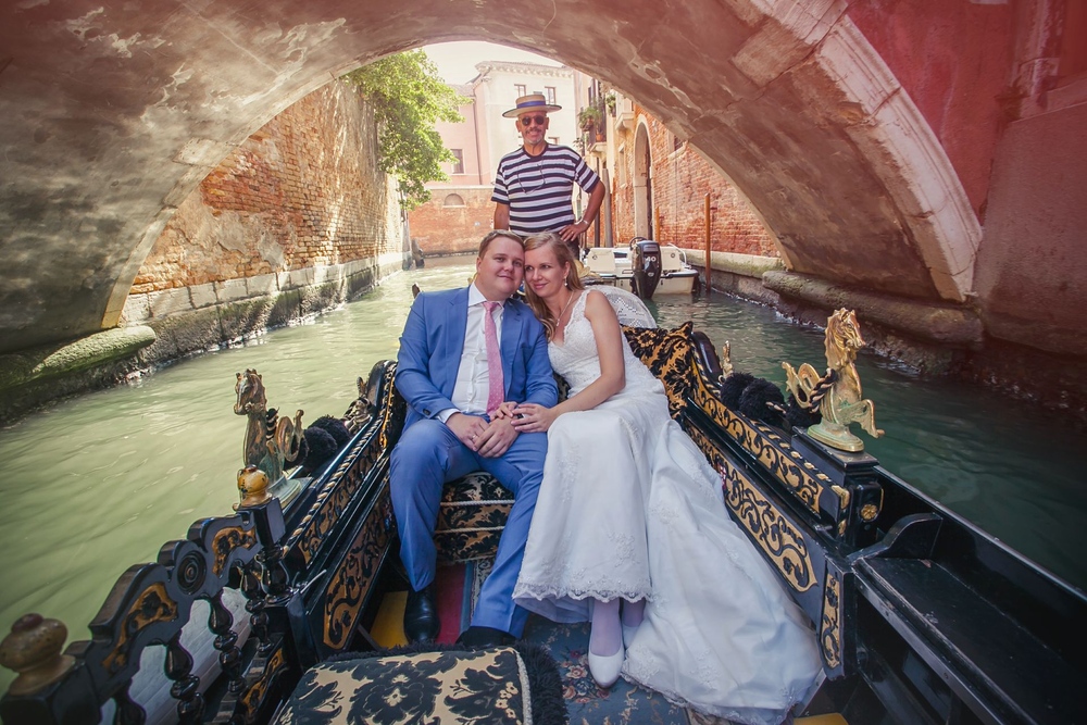 свадебная фотосессия в Венеции