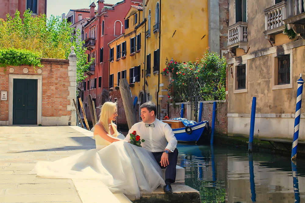Пары/свадьбы Venezia-Verona Weddings, love story 