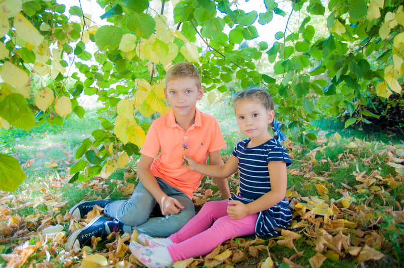Детская фотосъёмка на природе