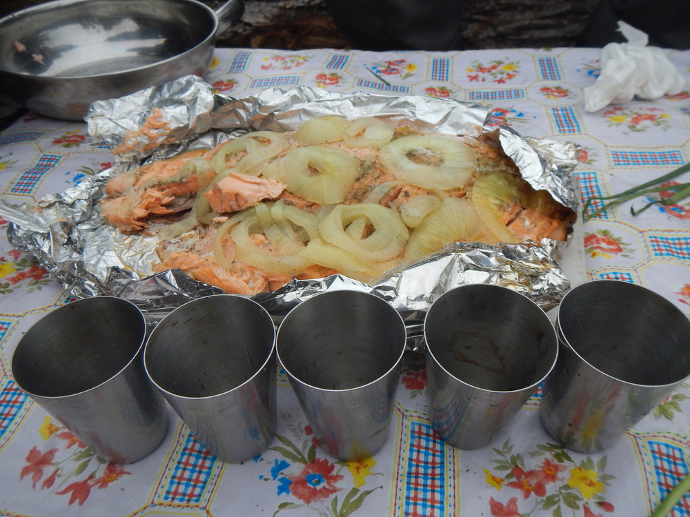 Открытие сезона на ловле красной рыбы (Сима)