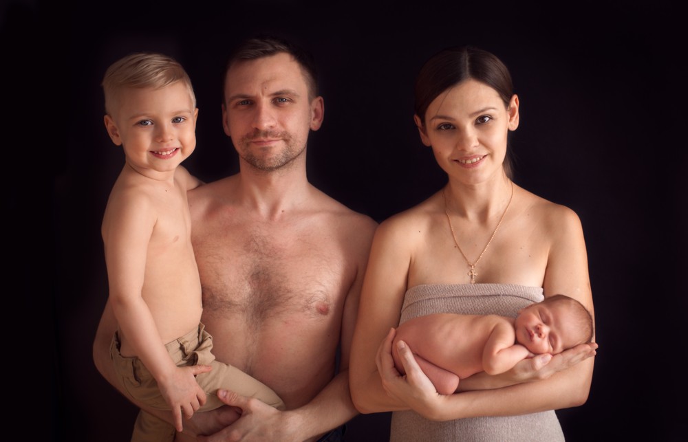С родителями