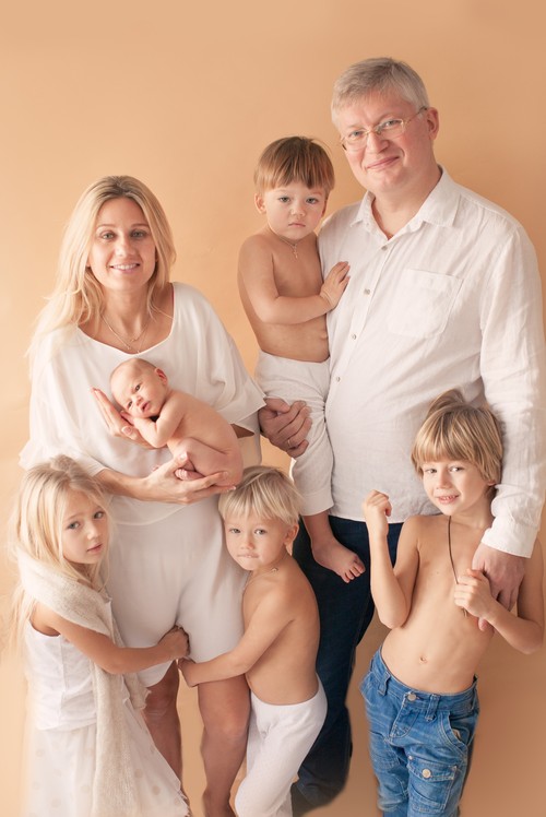С родителями