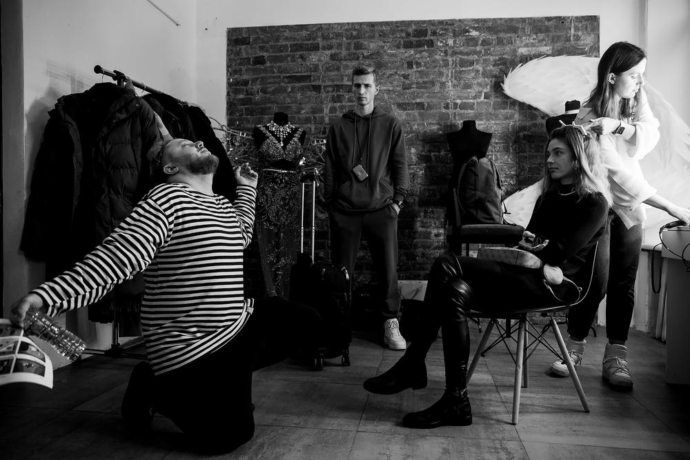 Backstage Raduga and Kate Truesh