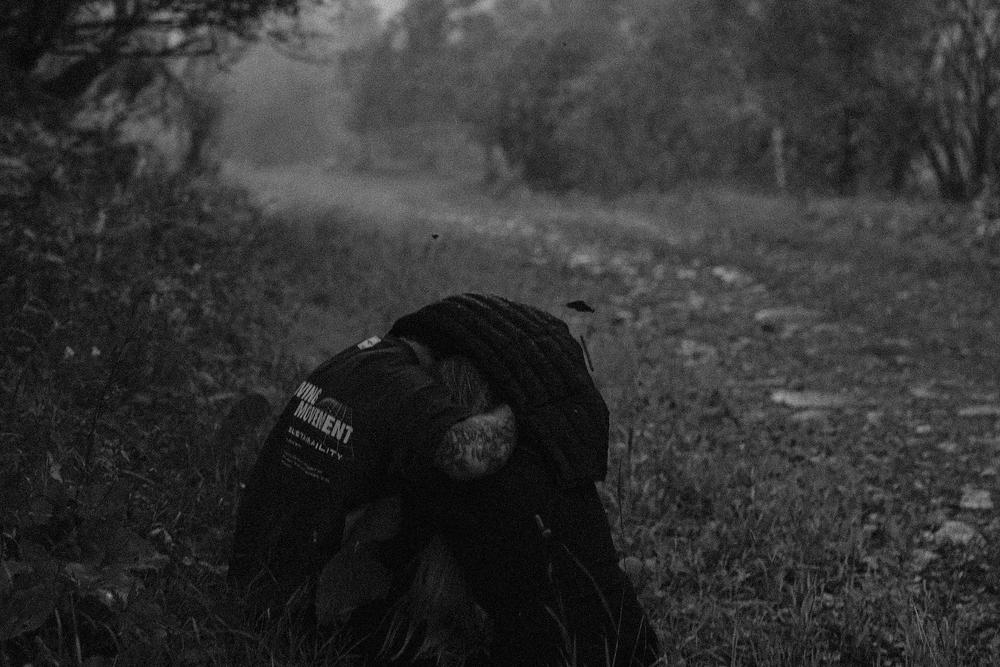 В небе