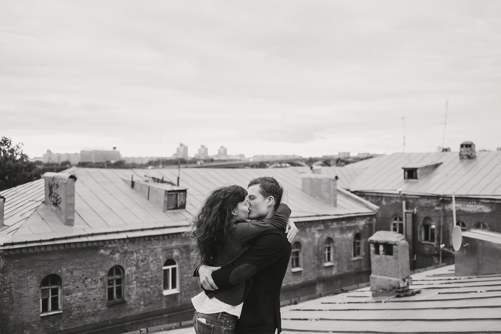 Сергей & Карина (любовь на крышах)