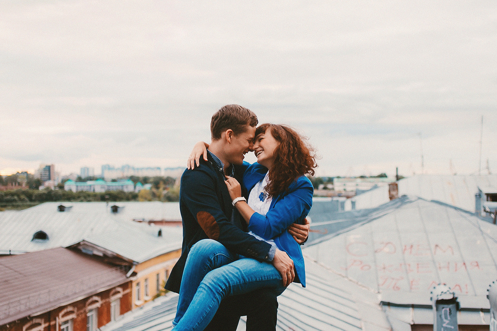 Сергей & Карина (любовь на крышах)
