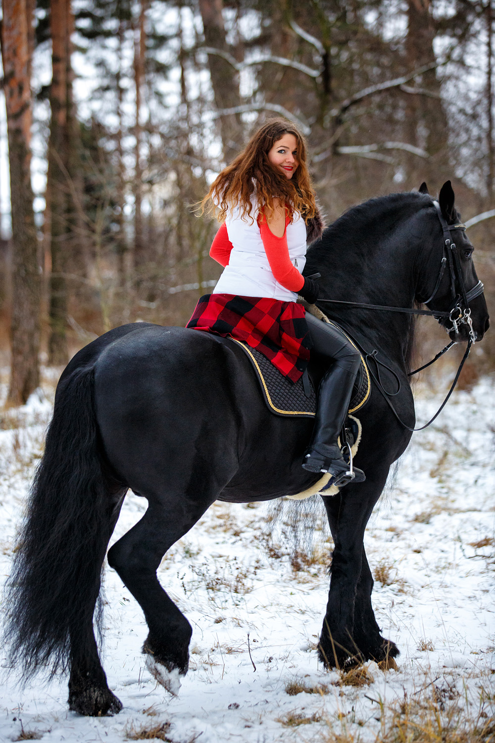 Девушка и Фриз