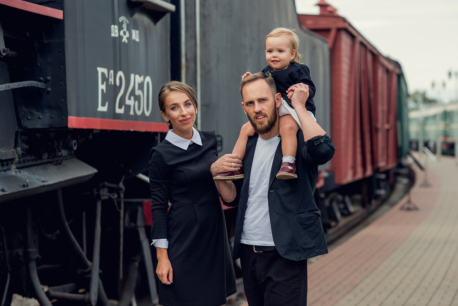 ФОТОСЕССИЯ В МУЗЕЕ ЖЕЛЕЗНОДОРОЖНОГО ТРАНСПОРТА