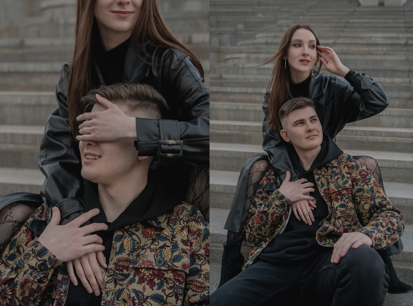 ФОТОСЕССИЯ КСЕНИИ И ВЛАДИМИРА С ДОБЕРМАНАМИ
