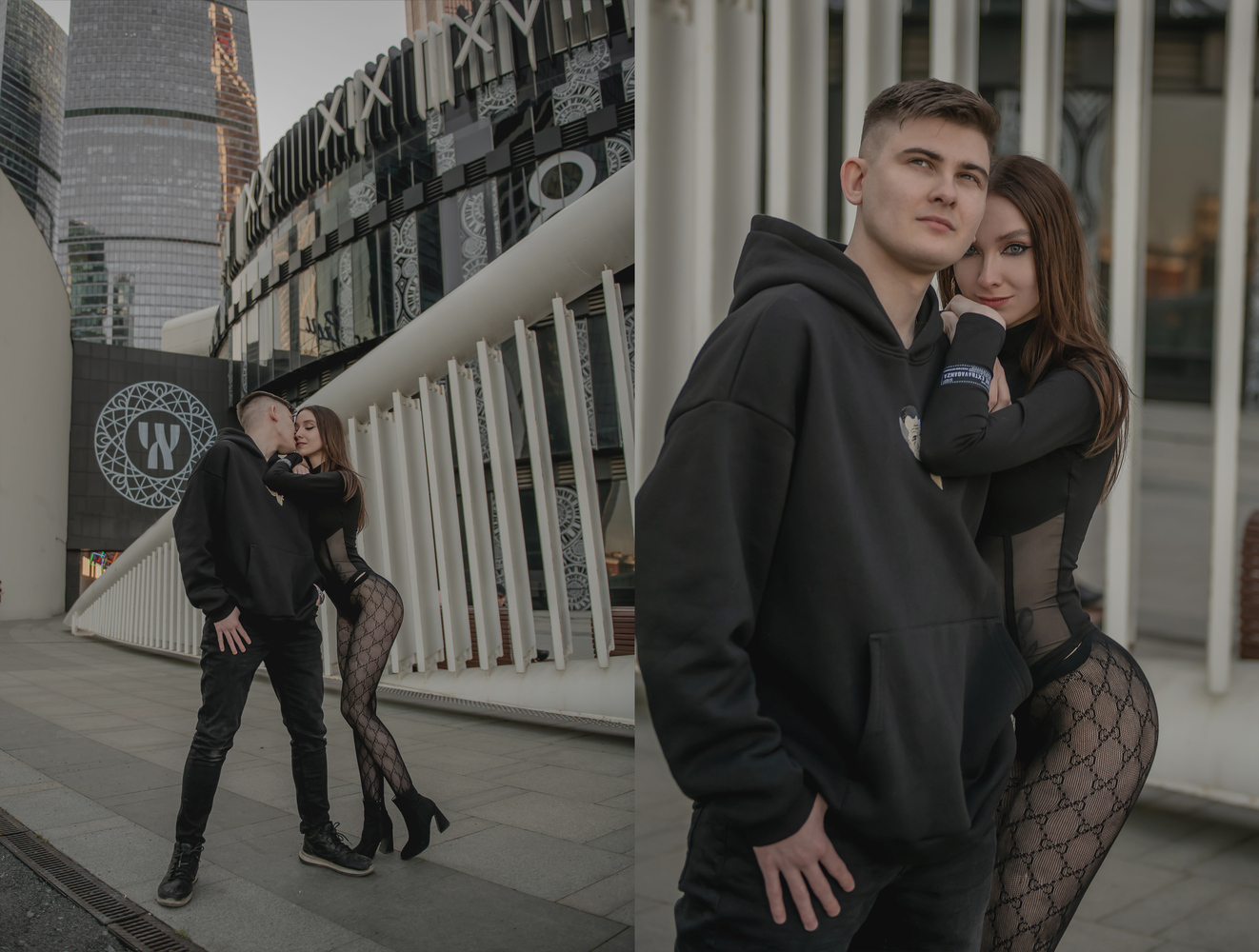 ФОТОСЕССИЯ КСЕНИИ И ВЛАДИМИРА С ДОБЕРМАНАМИ