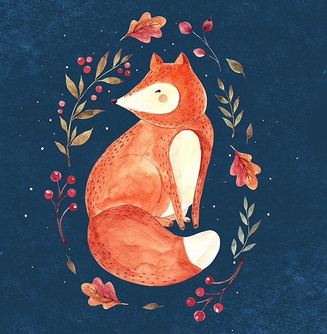 Акварельный логотип, логотип на заказ, watercolor illustration, moleskostudio