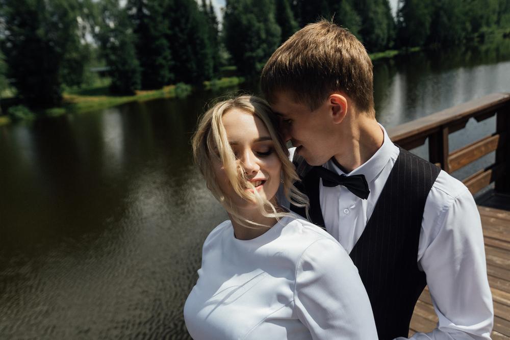 Черно-белая