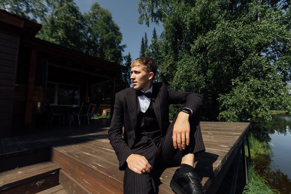 Черно-белая