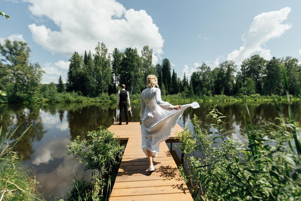 Черно-белая