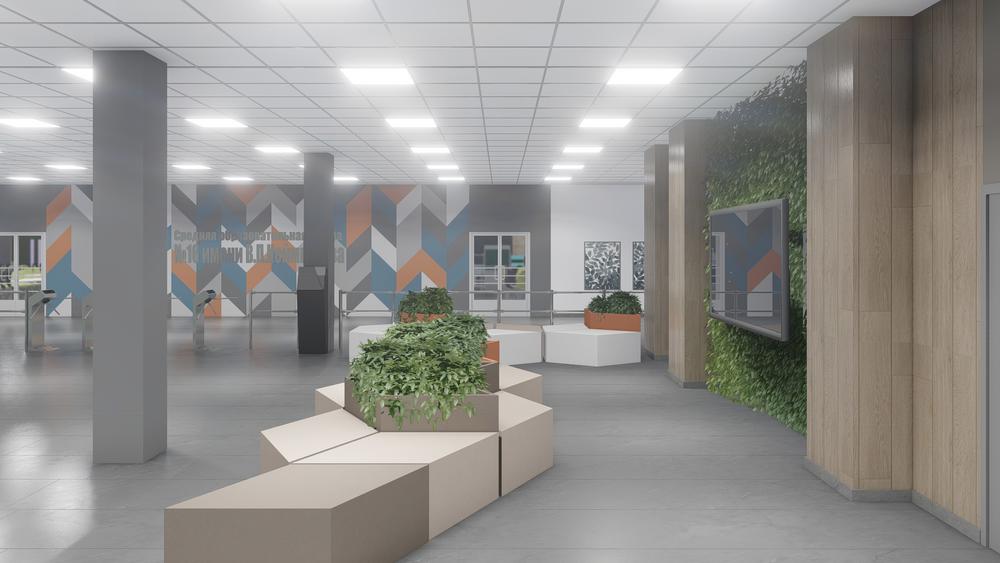 Школа в 15мкр, г.Тобольск