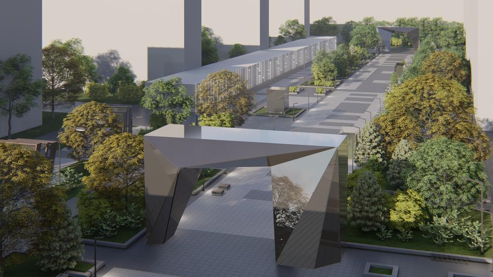 Концепция улицы г.Новый Уренгой 