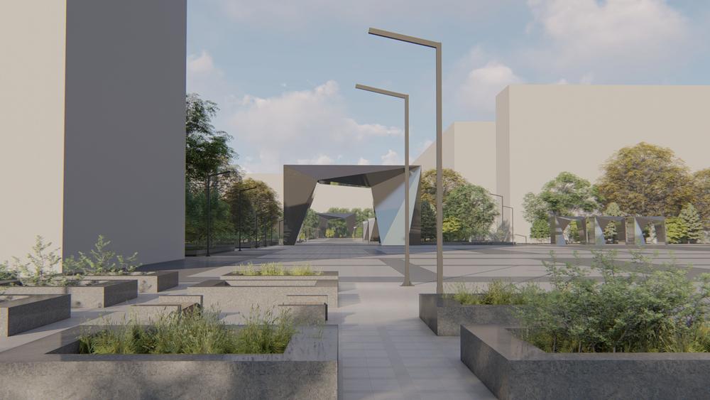 Концепция улицы г.Новый Уренгой 