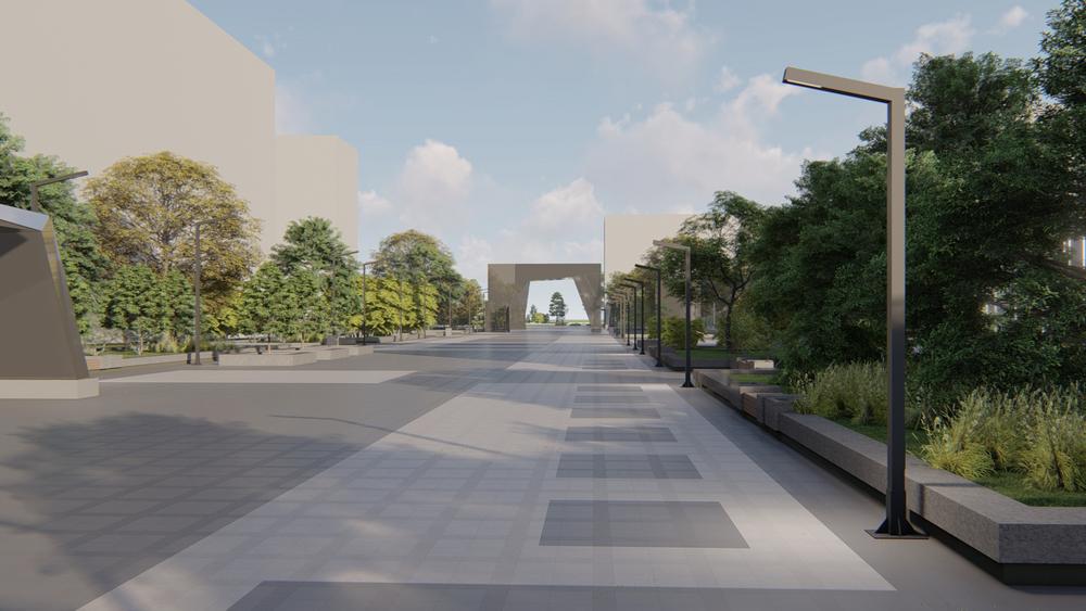 Концепция улицы г.Новый Уренгой 