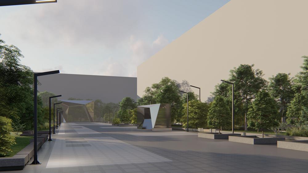 Концепция улицы г.Новый Уренгой 