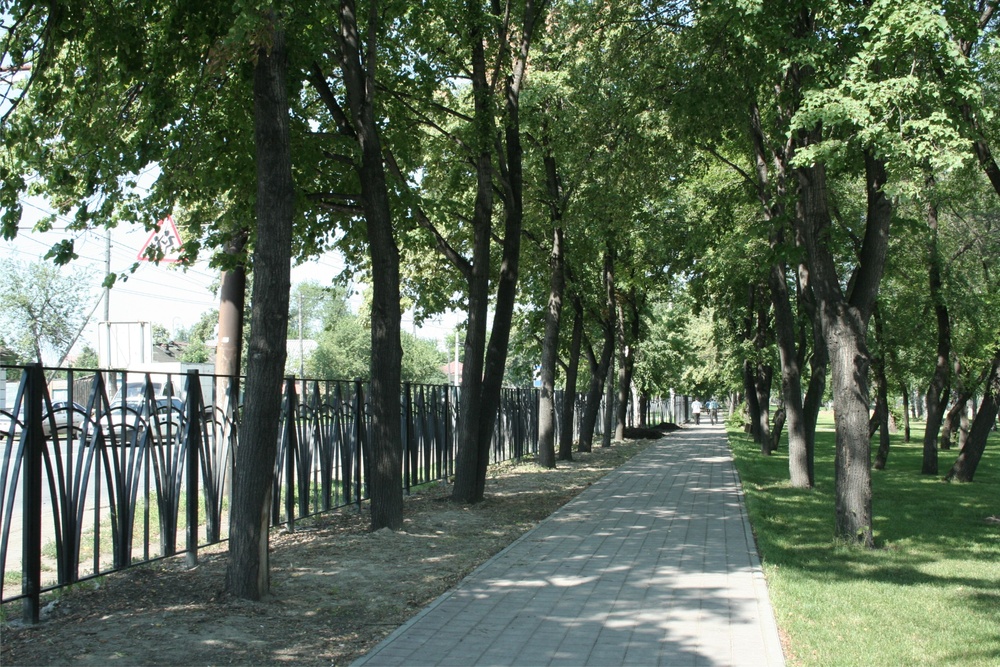 Комсомольский сквер, г.Тюмень