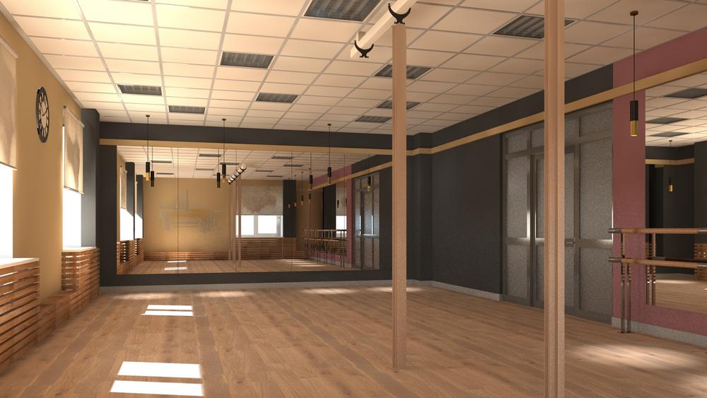 Интерьеры фитнес зала - Реформация