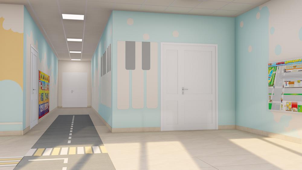 Интерьеры садика г.Тобольск