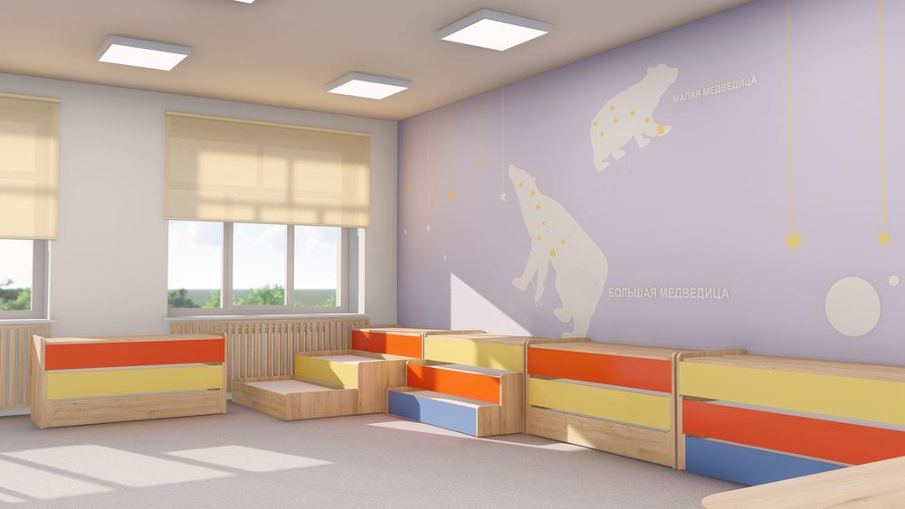 Интерьеры садика г.Тобольск
